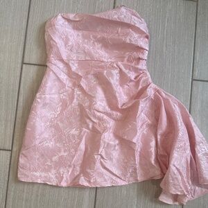 Pink shirt formal dress